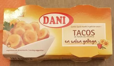 Produit inconnutacos de poton en salsa gallega Dani , code 8410721114184