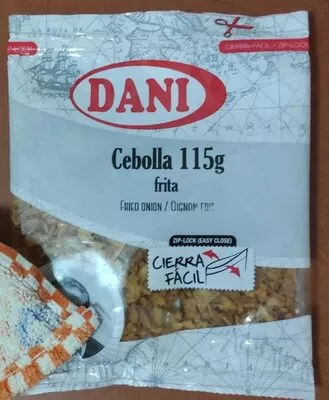 Cebolla frita Dani 115g Dani 115 g, code 8410721447619