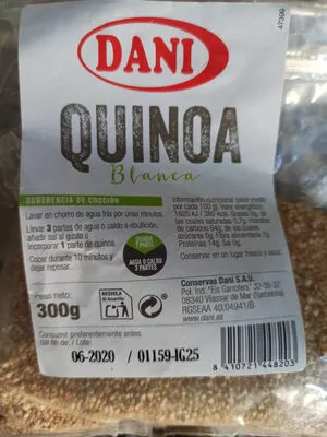 quinoa DANI 300, code 8410721448203