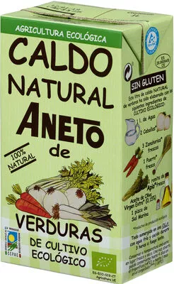 Caldo Natural Aneto de Verduras de Cultivo Ecológico Aneto, Aneto Natural 1 l, code 8410748302007