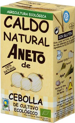 Caldo de cebolla de cultivo ecológico 100% natural envase 1 l Aneto 1 l, code 8410748303004