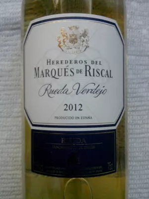 Rueda verdejo 2012 Herederos del Marqués de Riscal 75 cl, code 8410866430019