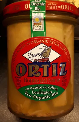 Bonito del norte in organic extra virgin olive oil Ortiz , code 8411320282977