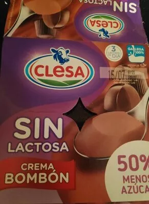 Crema bombón sin lactosa Clesa , code 8411400004086