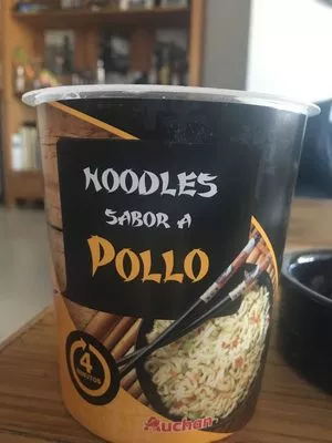 Noodles sabor a pollo Auchan 65 g, code 8411942550157