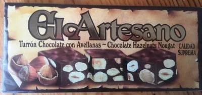 Turrón chocolate con avellanas El Artesano , code 8412080025286