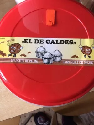 Madalenas con Pepitas de Chocolate El de Caldes 420 g, code 8412166100180