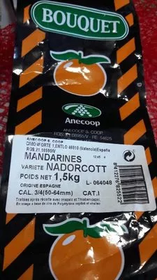 Mandarines Nadorcott Bouquet 1,5 kg, code 8412276825522