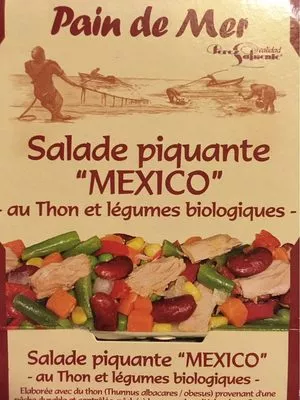 Salade Mexico Au Thon Et Aux Legumes Bio Pain De Mer , code 8412439286061