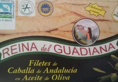 Filetes de caballa de Andalucía en aceite de oliva Reina del Guadiana , code 8412461000109
