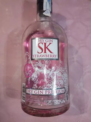  DRY GIN SK STRAWBERRY 70cl, code 8413026817545