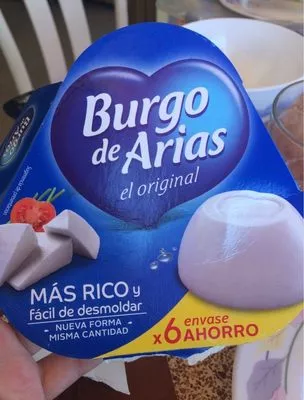 Queso blanco pasterizado Burgo de Arias, Arias, Savencia 432g, code 8413100611212