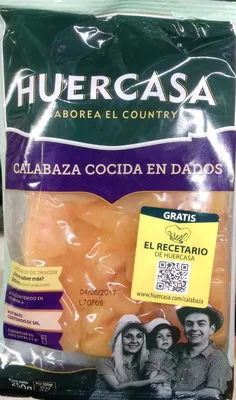 Calabaza cocida en dados Huercasa 250 g, code 8413567325028