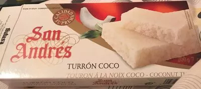Turron Coco San Andrés 200 g, code 8413725001221