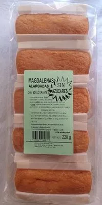 Magdalenas alargadas sin azúcares Dulcivapa 220 g, code 8413733004610