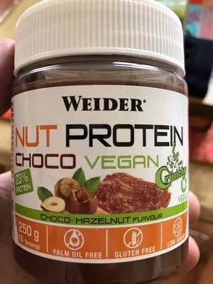 Nut protein choco vegan Weider , code 8414192312780