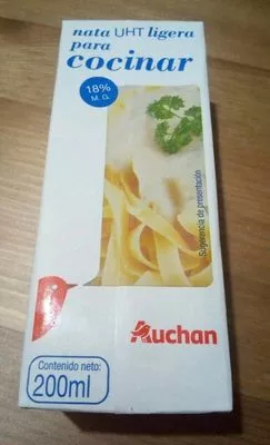 Nata UHT ligera para cocinar Auchan , code 8414700000246