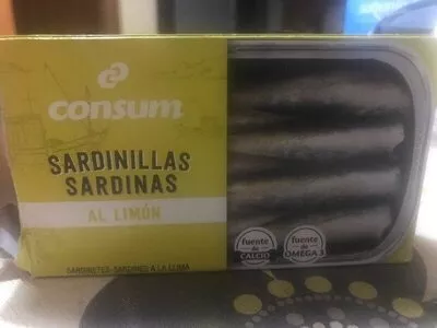 Sardinillas al limón Consum 85 g, code 8414807501714
