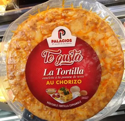 Te gusta La Tortilla au Chorizo Palacios, Te Gusta 500 g, code 8420056010105
