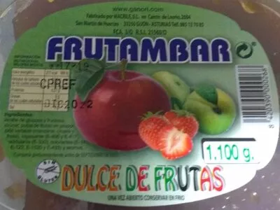 Dulce de frutas Frutambar , code 8420390000268