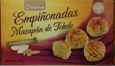 Empiñonadas Mazapán de Toledo Alipende 200 g, code 8421691560987