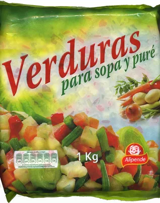 Verduras para sopa y pure Alipende 1 Kg, code 8421691844872