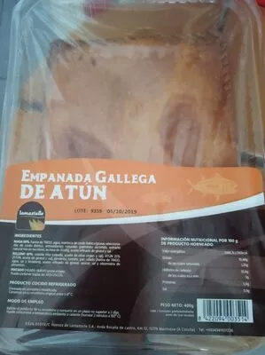 Empanada gallega de atún lamastelle 400 g, code 8422094003514