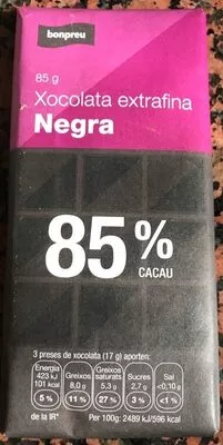 Xocolata extrafina negra Bonpreu , code 8422410245888
