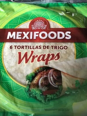 Tortillas de trigo wraps Mexifoods , code 8422424100159