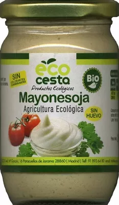 Mayonesa sin huevo ecológica "Ecocesta Productos Ecológicos" (Mayonesoja) Ecocesta 240 g, code 8422584000511