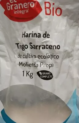 Harina de trigo sarraceno El Granero Integral 1 kg, code 8422584048995