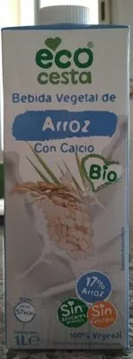 Bebida vegetal de arroz con calcio Ecocesta 1 l, code 8422584315721
