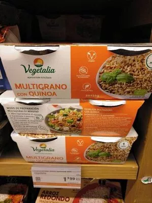 Multigrano con quinoa Vegetalia 2 x 125 g, code 8422791010549