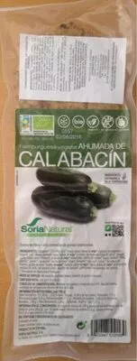 Hamburguesa vegetal ahumada de calabacín Soria Natural, Soria Natural S.A. 160 g (2 x 80 g), code 8422947510169