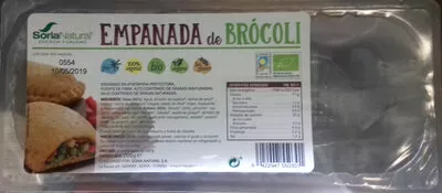 Empanada de Brocoli Soria Natural 200 g (2 x 100 g), code 8422947550301