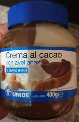 Crema al cacao con avellanas Unide 400 g, code 8423086011029