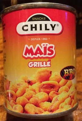 Maïs Grillé goût BBQ Snacks Chily 35 g, code 8423371005672