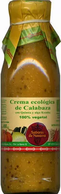 Crema de calabaza (descatalogado) Sabores de Navarra 490 g (neto), 500 ml, code 8423674400808
