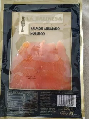 Salmon ahumado noruego la balinesa 200 g, code 8424289001619
