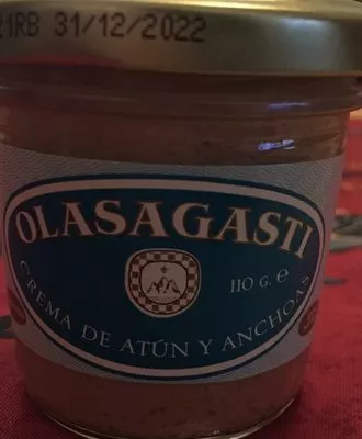 Crema de atún y anchoas Olasagasti , code 8425147217135