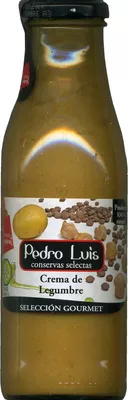 Crema de legumbres Selección gourmet Pedro Luis 485 g (neto), 500 ml, code 8425205013587