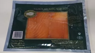 Salmón ahumado noruego  100 g, code 8426108111004