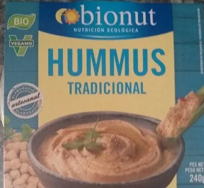 Hummus tradicional bionut , code 8426904176122