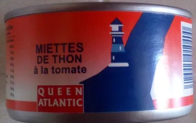Miettes de thon à la tomate Queen Atlantic 185 g, code 8426920010400
