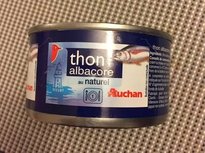 Thon Albacore au Naturel Auchan , code 8429583011951