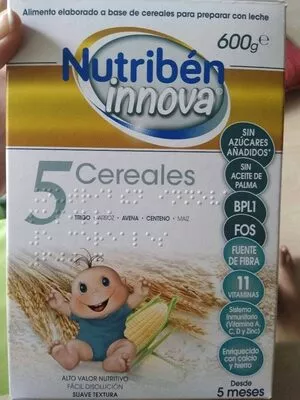 5 cereales Innova Nutriben 600 g, code 8430094308423