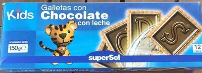 Galletas con chocolate con leche SuperSol , code 8430803033707