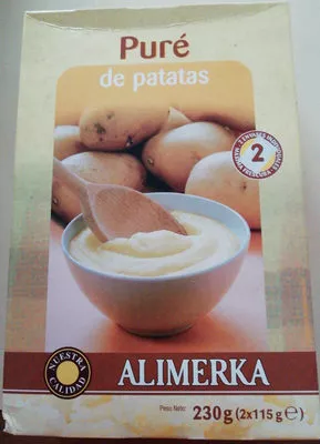 Puré de patatas Alimerka 230 g, code 8430807010087