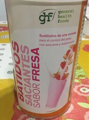 Batidos saciantes sabor fresa general health foods , code 8431081003093