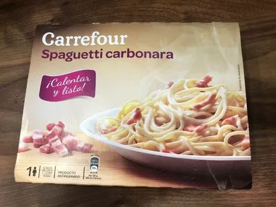 Spaguetti carbonara Carrefour , code 8431876149616